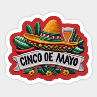 Cinco de mayo Sticker